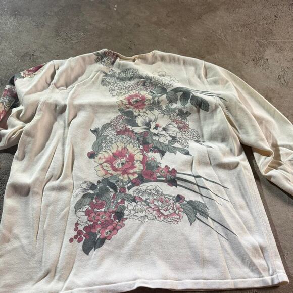Y2K Japanese Floral Top - Picture 4 of 8